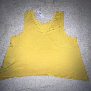 Old Navy Ultralite Active Knit Crop Tank Size‎ Large BNWT
